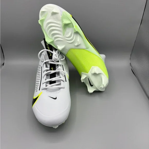 Nike Vapor Edge Pro 360 2   Football Cleats Platinum Barely DA5456-004 - Picture 2 of 5